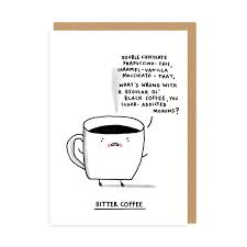 Ohh Deer Blank Card-Bitter Coffee