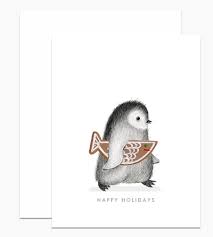 Dear Hancock Holiday Card-Gingerbread Fish