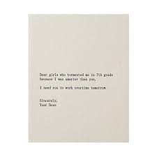 Sapling Press Blank Card-Dear Girls