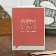 Frank & Funny Just For Laughs Card-The Creator of Spanx