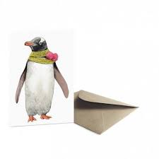 Ohh Deer Christmas Card-Jim the Penguin