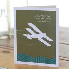 Compendium Encouragement/Graduation Card-Orville Wright