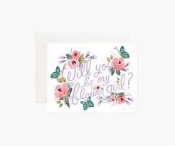 Rifle Paper Co. Wedding Card-Flower Girl