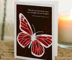 Compendium Get Well Card-With the New Day Ahead Comes New Strength and New Thoughts