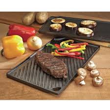 Lodge Cast Iron Double Play Grill