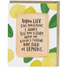 Emily McDowell Empathy Card-Died of Lemons