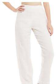 Bryn Walker Light Linen Flat Front Pant