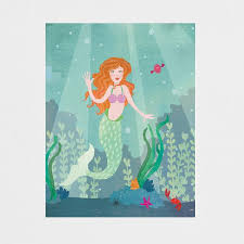 Art of Melodious Just For Fun Card-Mermaid