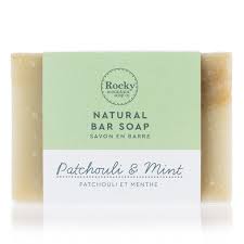 Rocky Mountain Soap Company Patchouli and Mint Bar Soap