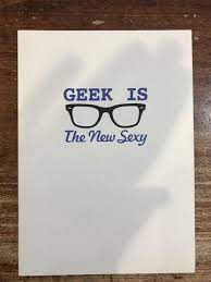 Madison Park Greetings Birthday Card-Geek is the New Sexy