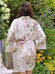 April Cornell Cottage Rose Kimono-Soft Rose