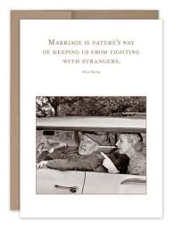 Shannon Martin Anniversary Card-Marriage is Nature's Way