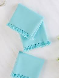 April Cornell Essential Napkin Set-Aqua