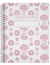 Michael Roger Coilbound Decomposition Book-Blank Pages