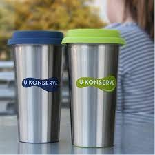 Ukonserve Insulated Coffee Cup-Stainless Steel