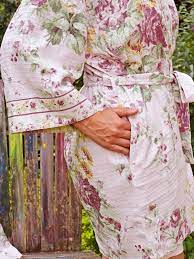 April Cornell Cottage Rose Kimono-Soft Rose