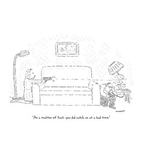 The New Yorker Blank Card-Bad Time