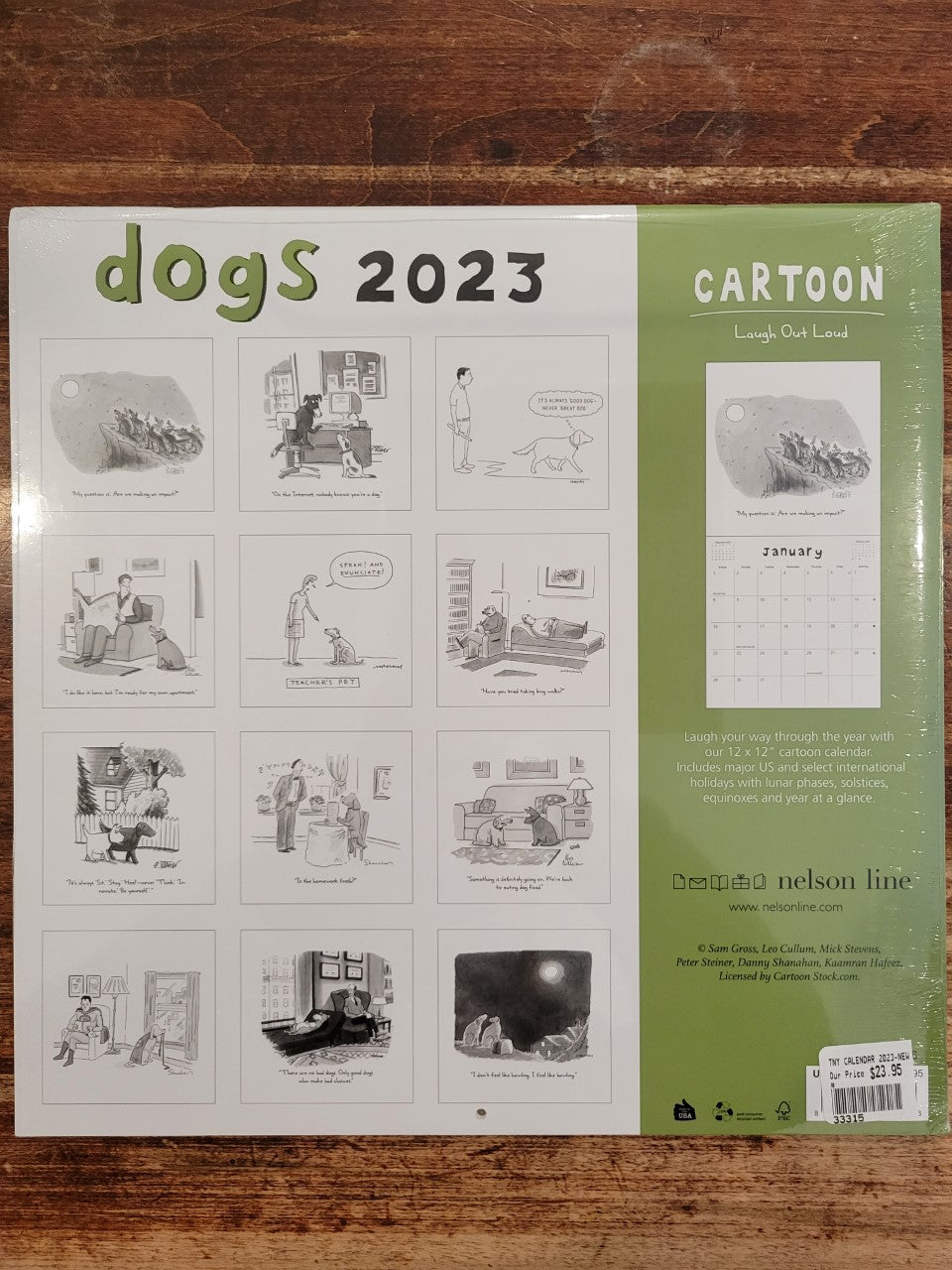 The New Yorker 2023 Dogs Calendar