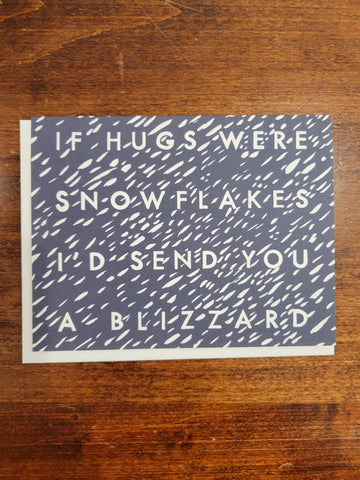Dear Hancock Holiday Card-If Snowflakes Were Hugs