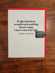 417 Press Christmas Card-Ugly