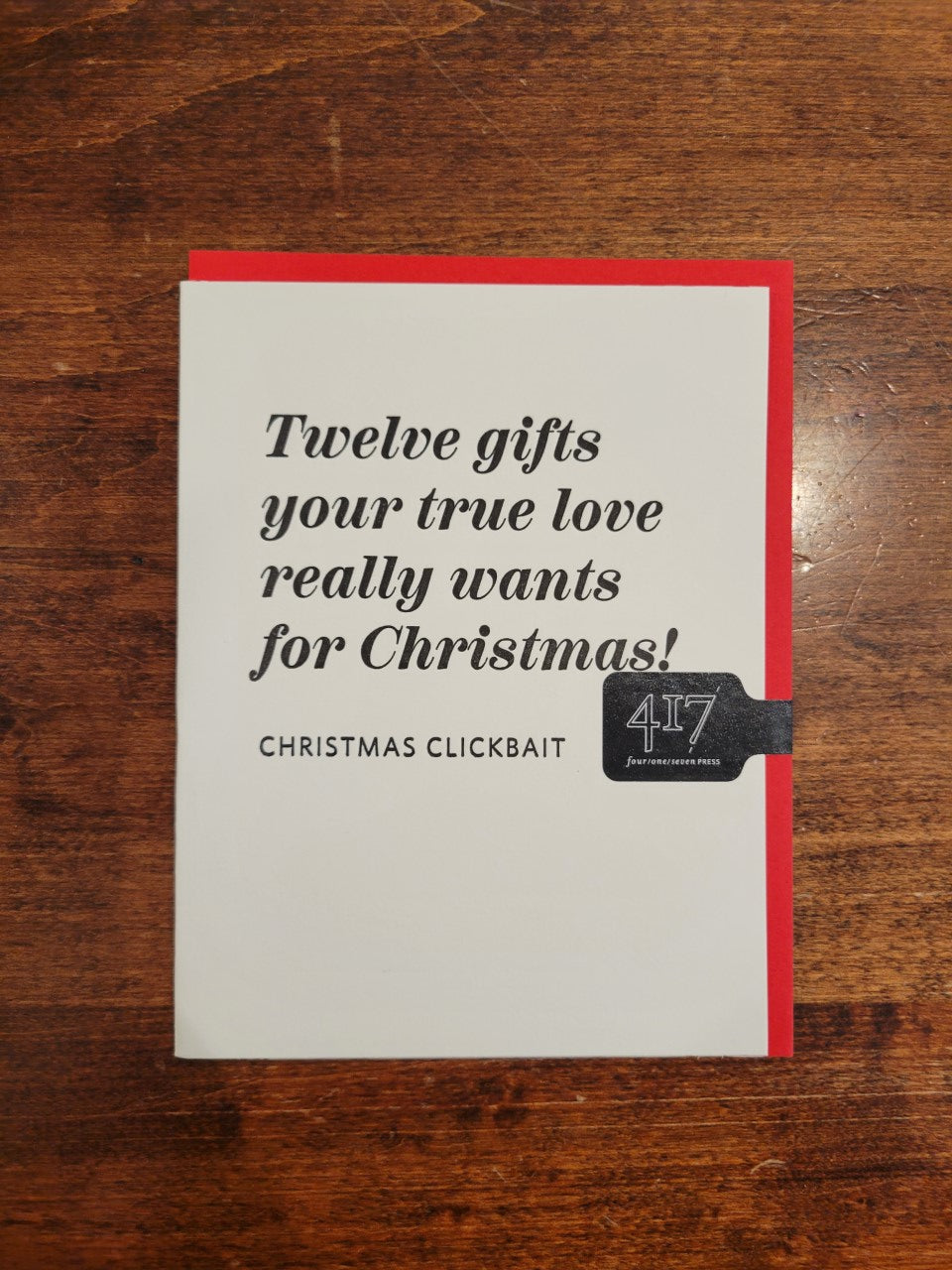 417 Press Christmas Card-Clickbait