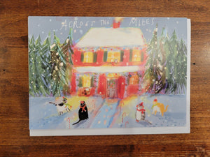 Art Press Christmas Card-Xmas Visit