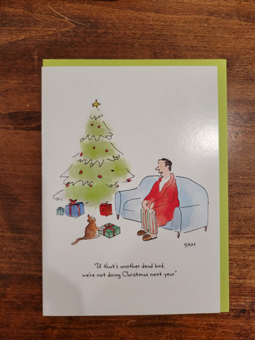 The New Yorker Christmas Card-Gifts From The Cat