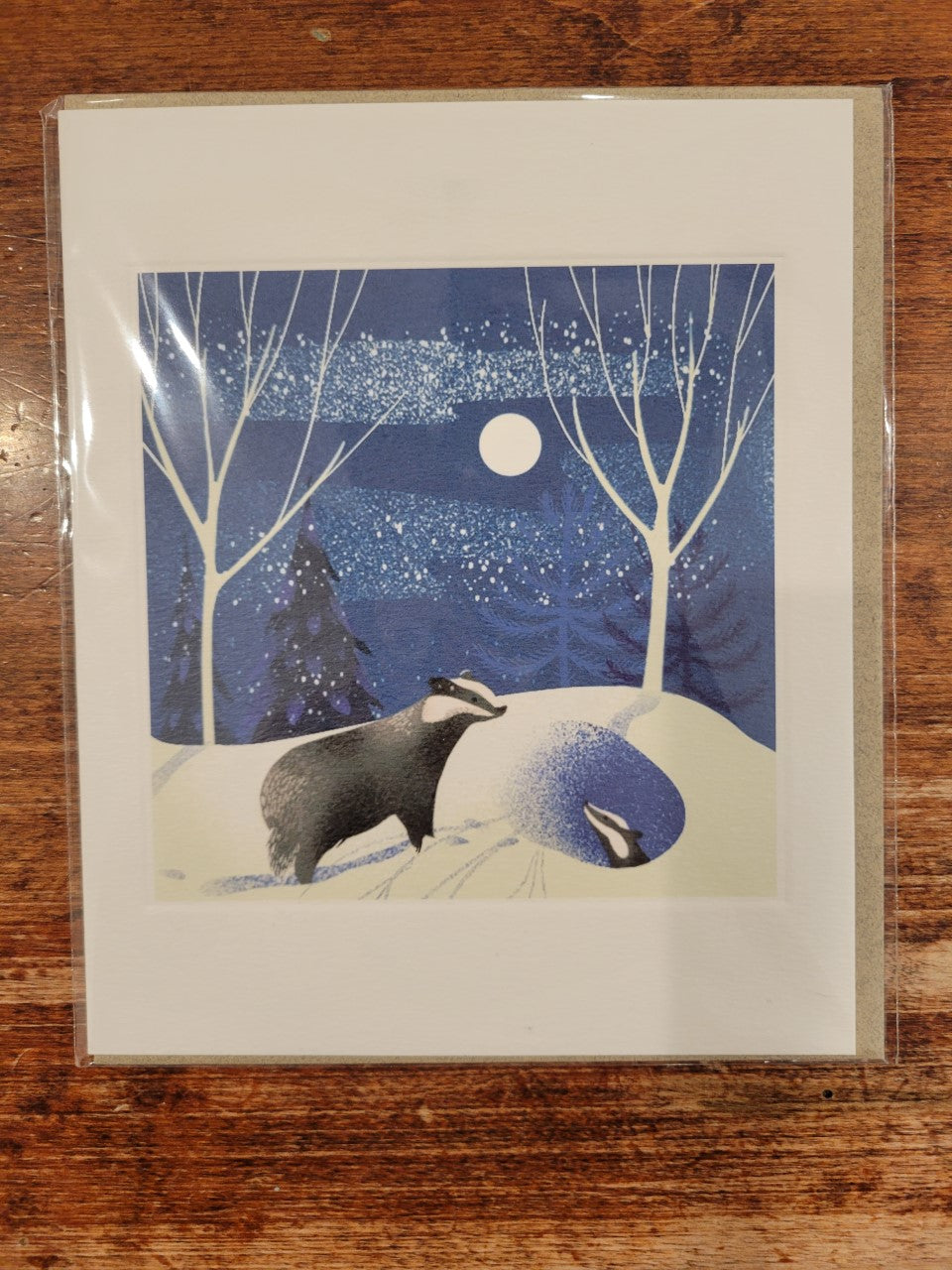 Art Angels Blank Card-Badgers