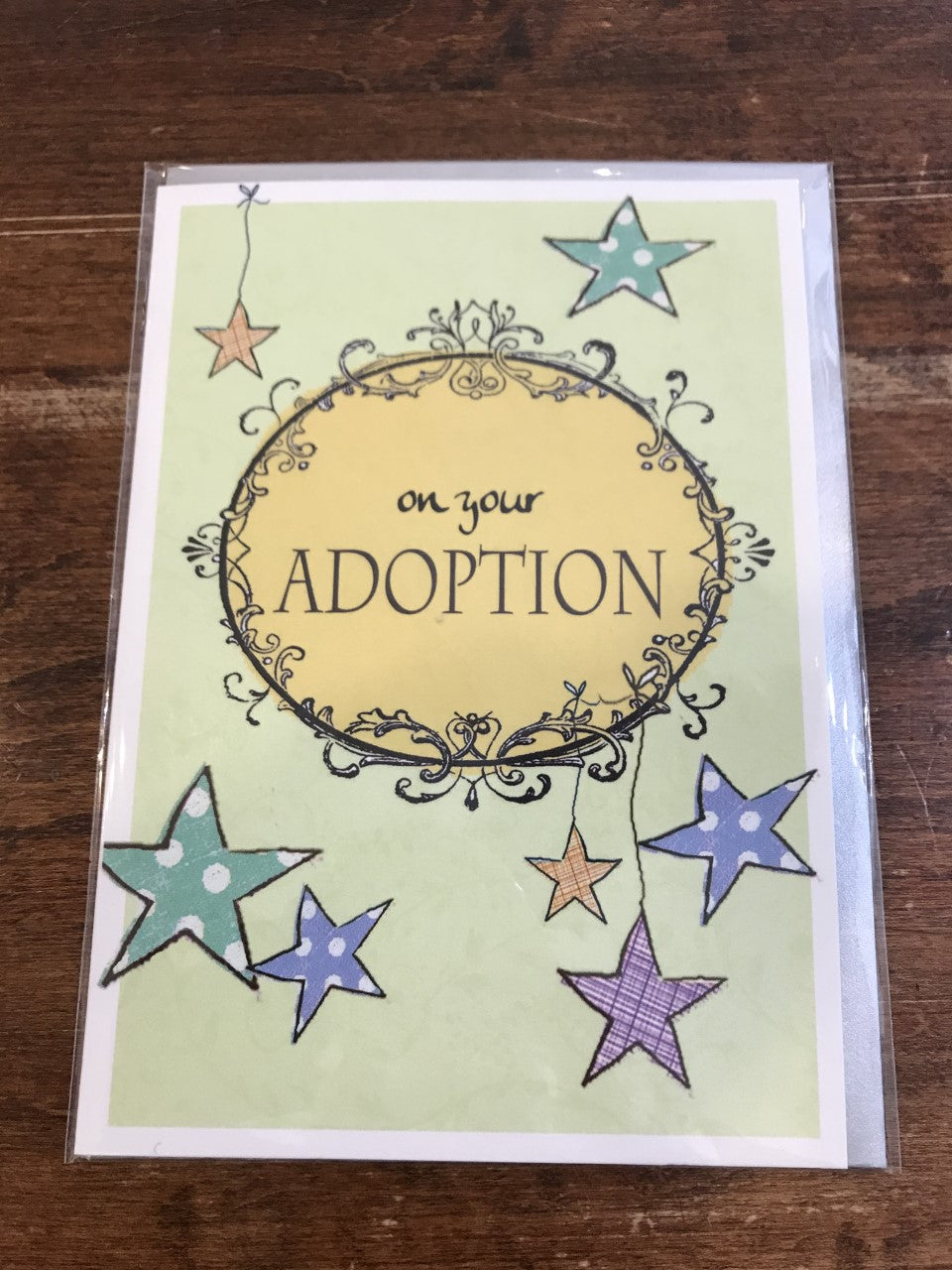 Scarlett Greetings Baby Card-On Your Adoption