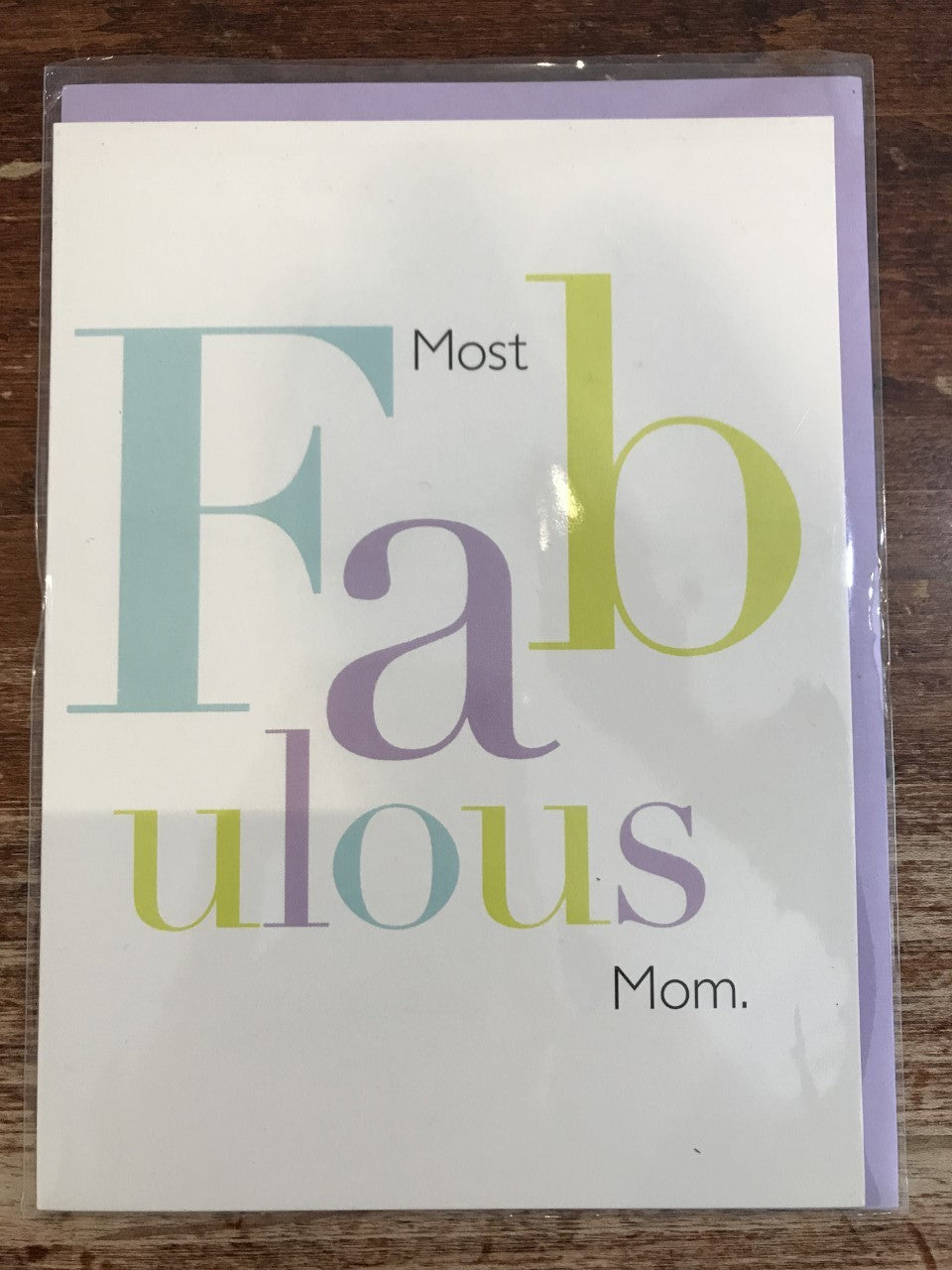J Falkner Mother's Day Card-Most Fabulous Mom