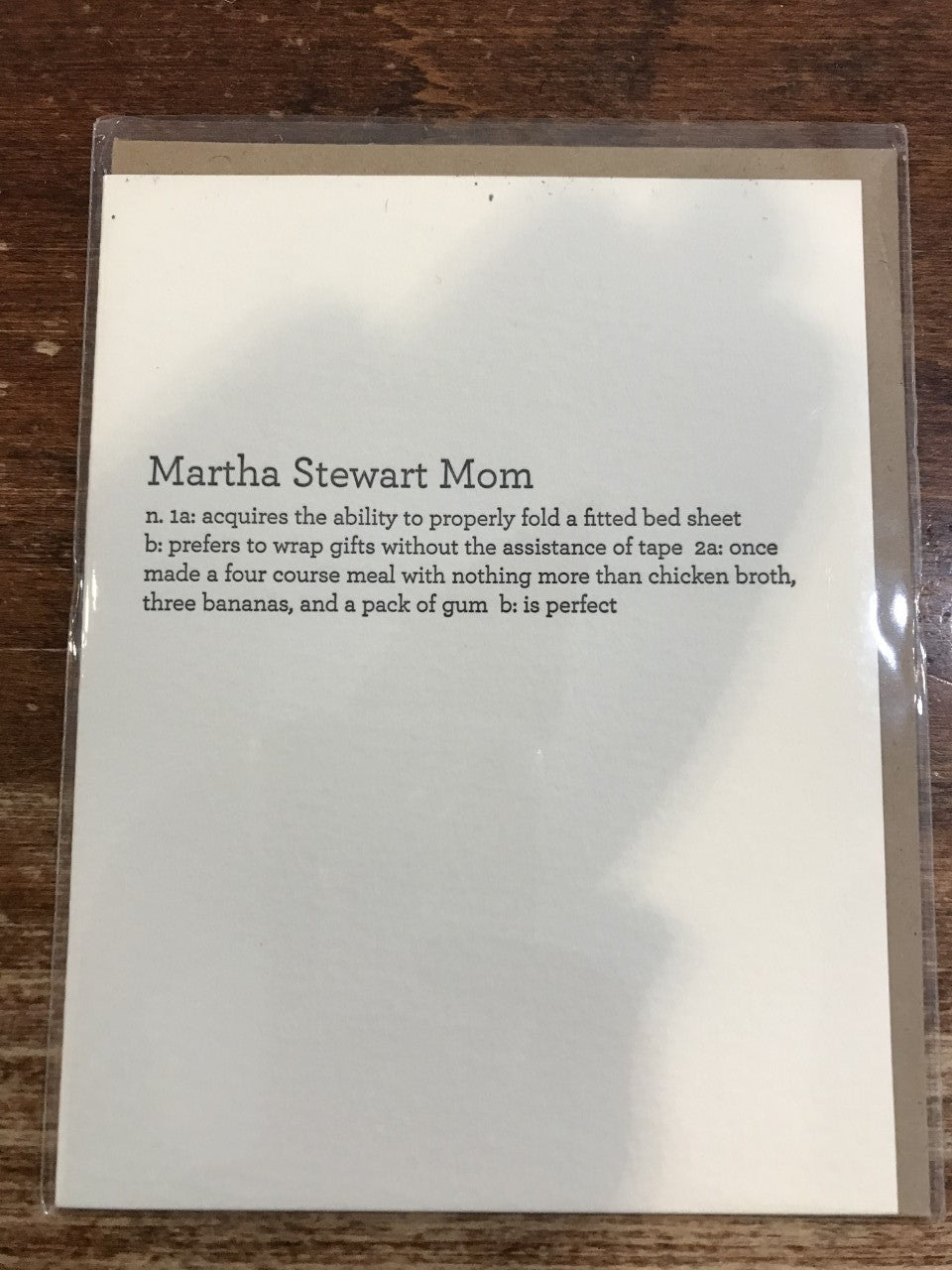 Sapling Press Mother's Day Card-Martha Stewart Mom