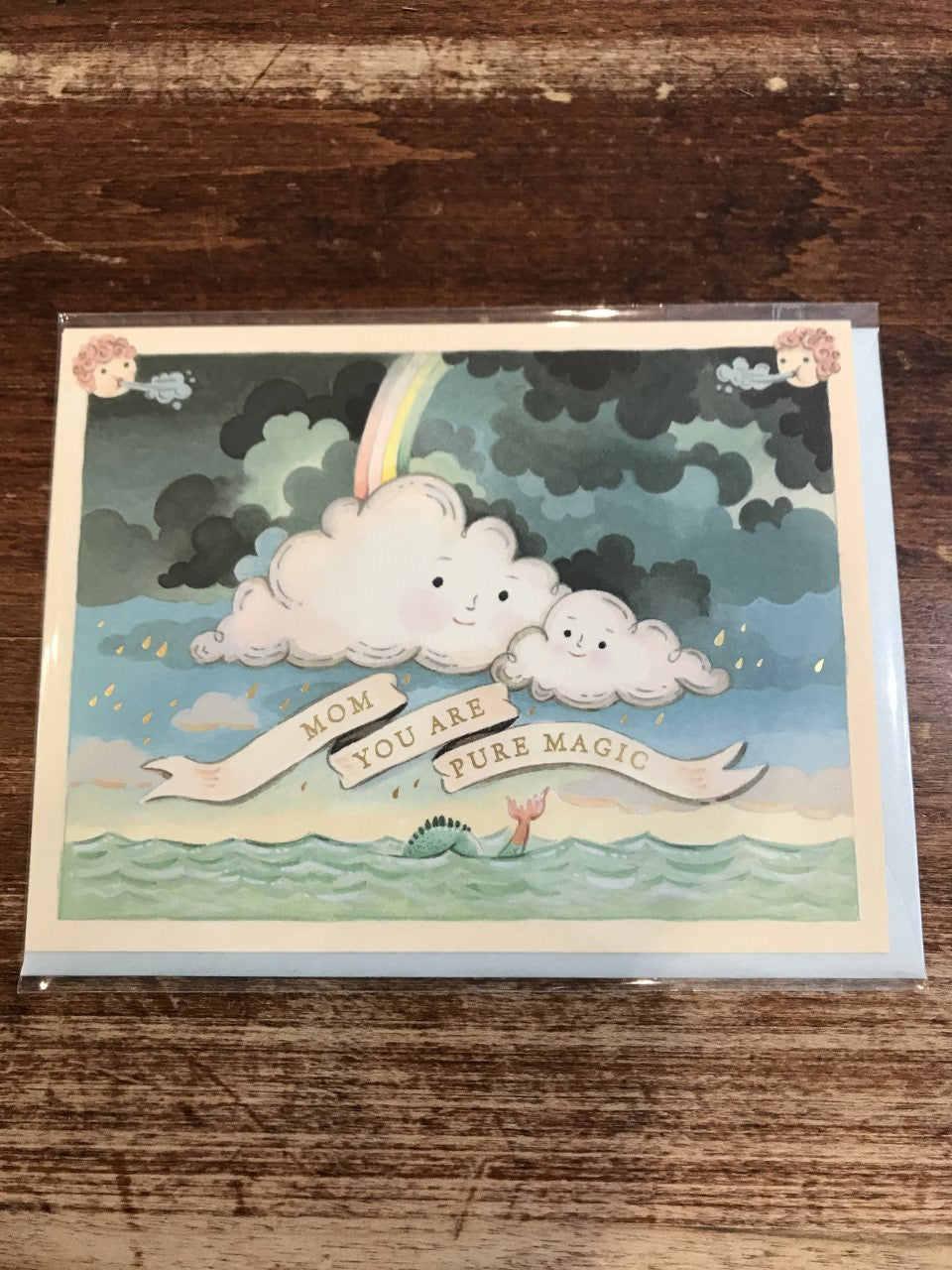 Joojoo Paper Mother's Day Card-Mother's Day Clouds