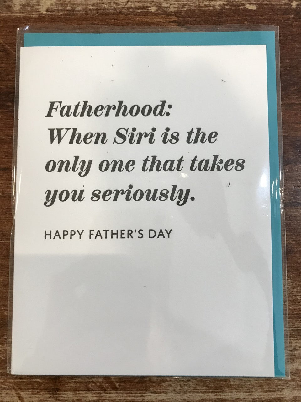 417 Press Father's Day Card-Siri