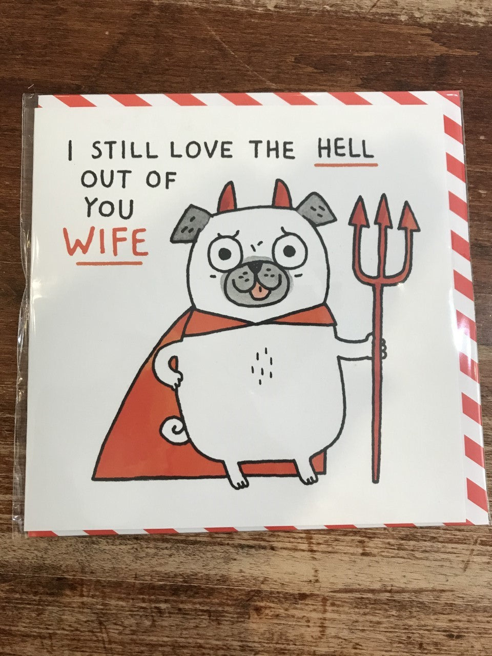 Ohh Deer Love Card-Love You Wife