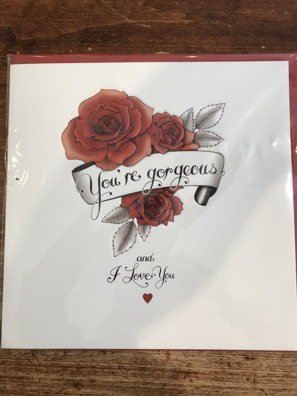 Portfolio Ltd Love Card-You're Gorgeous