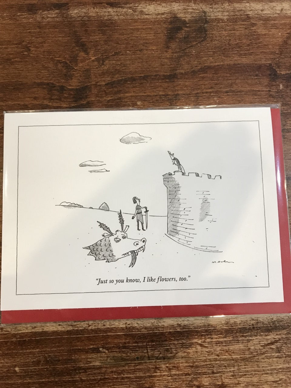 The New Yorker Valentine's Day Card-Dragon