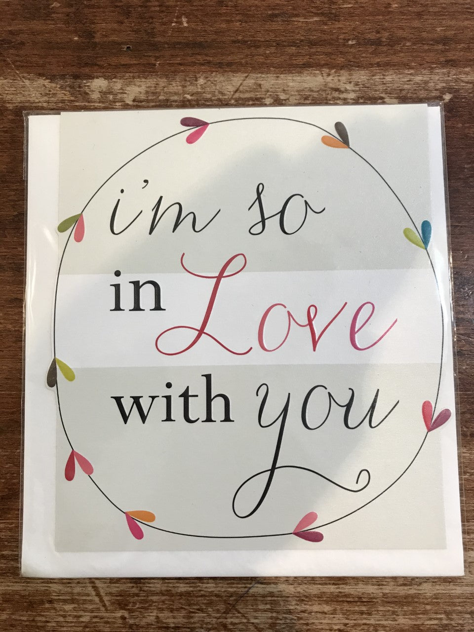 Think of Me Love Card-So In Love With You