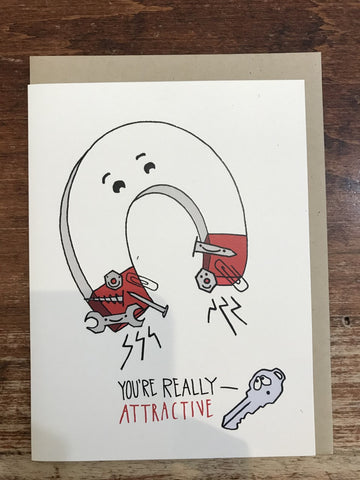 Cognitive Surplus Blank Card-You're Really Attractive