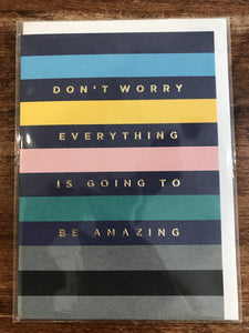 Lagom Design Encouragement Card-Be Amazing