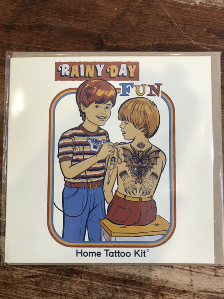 Ohh Deer Blank Card-Home Tattoo Kit