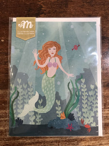 Art of Melodious Just For Fun Card-Mermaid