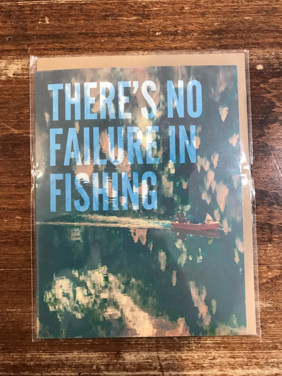 Middle Child Made Just For Fun Card-Fishing Failure