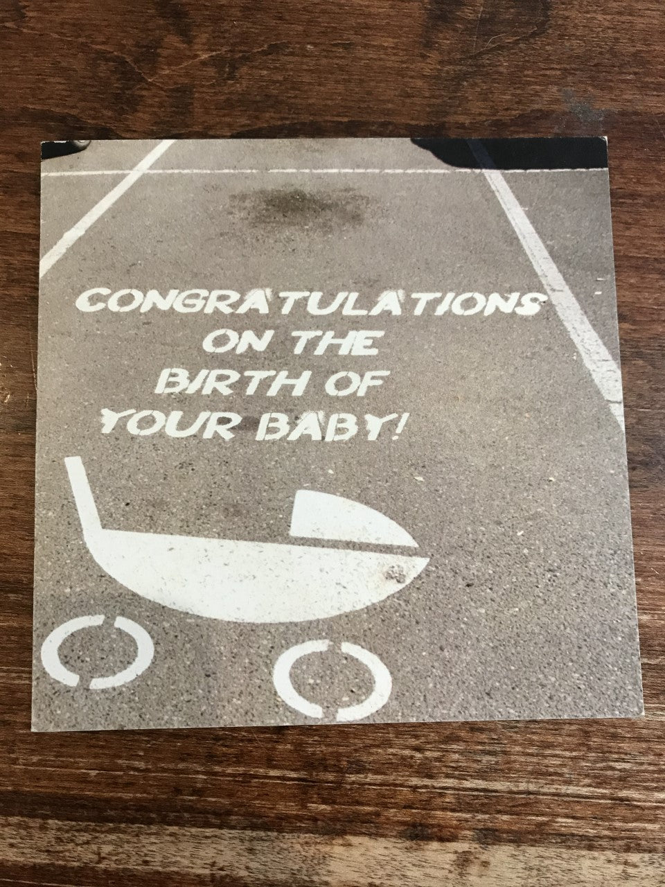 Peacerev Baby Card-Parking Space