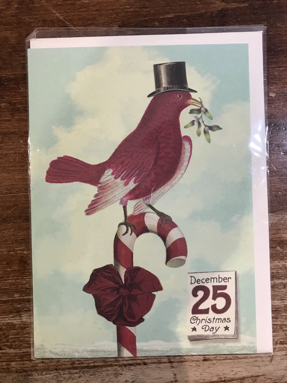 J&M Martinez Holiday Card-Dapper Bird