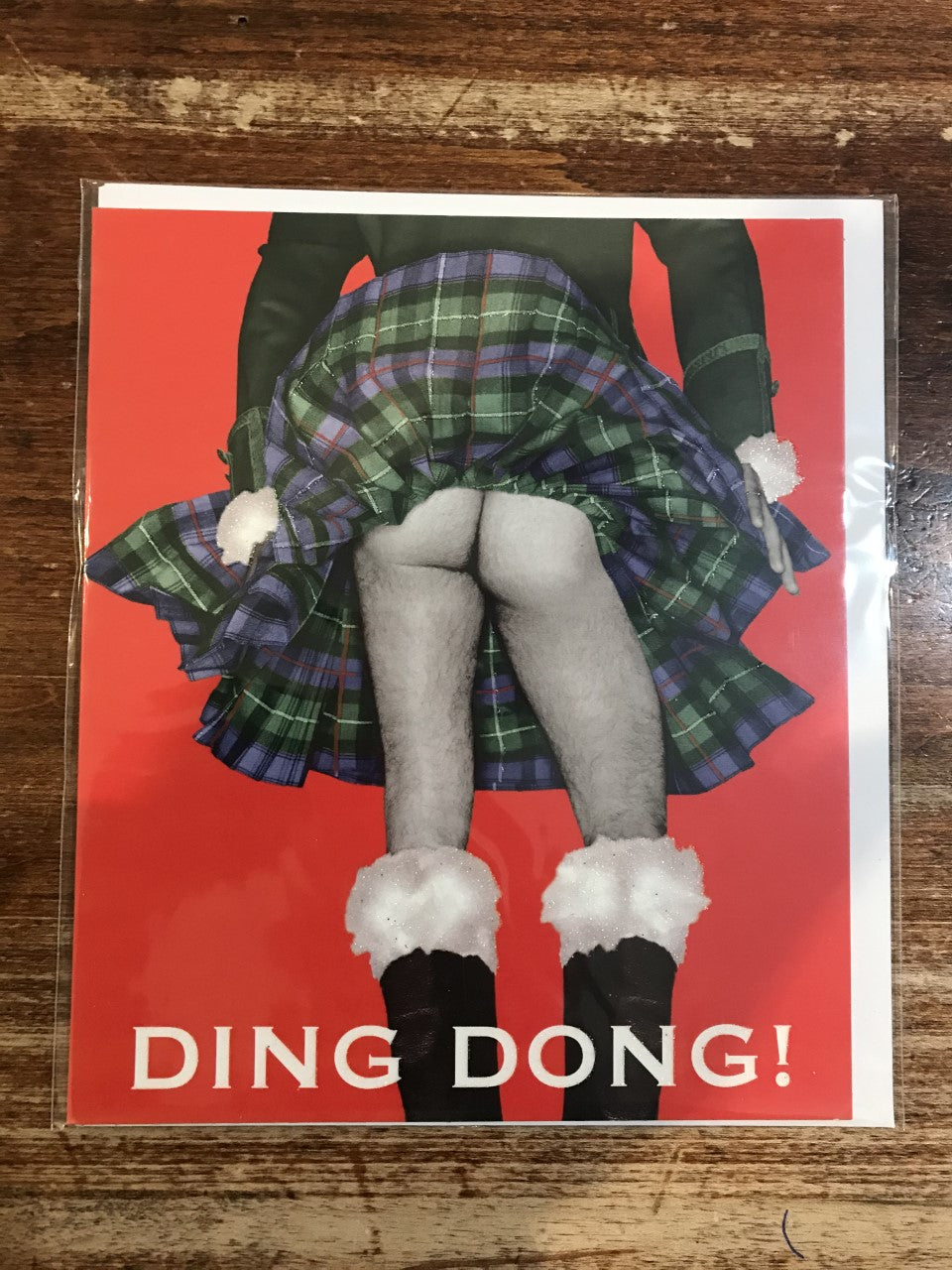 Portfolio Ltd. Christmas Card-Xmas Kilt