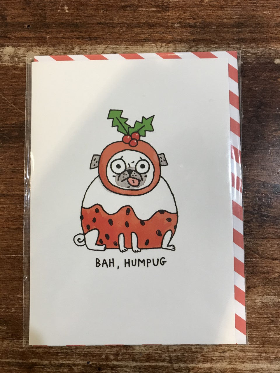 Ohh Deer Christmas Card-Bah, Humpug