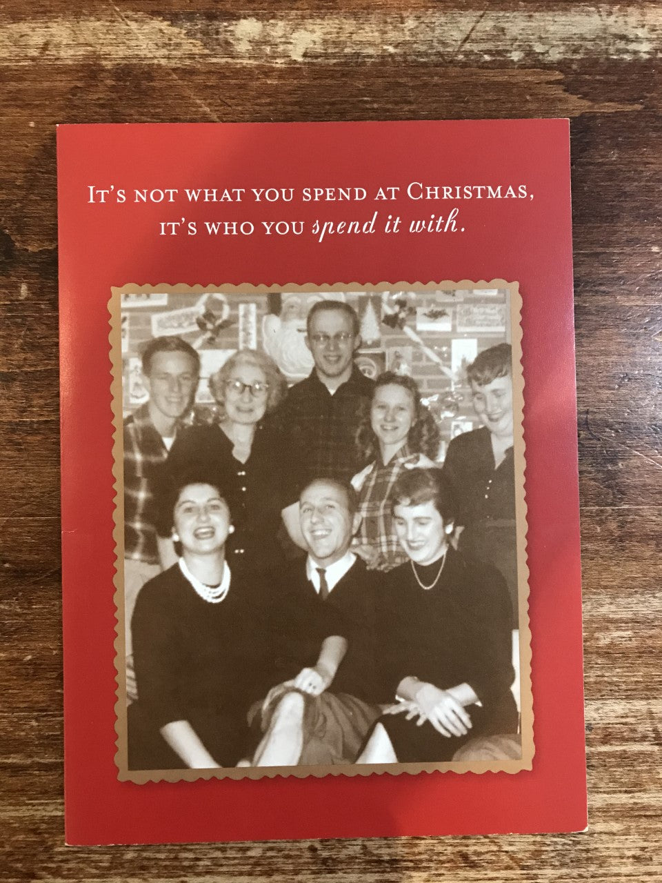 Shannon Martin Christmas Card-You Spend It With
