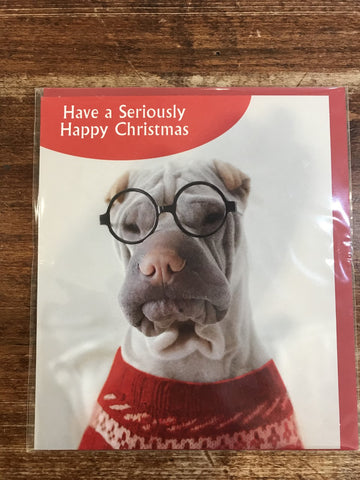 Portfolio Ltd. Christmas Card-Have a Seriously Happy Christmas