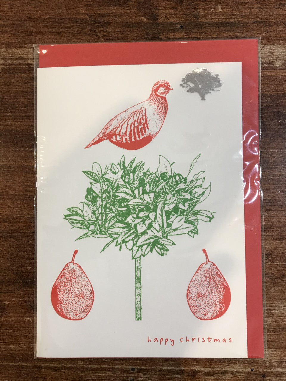 Lonetree Cards Christmas Card-In a Pear Tree