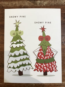 A Smyth Co. Holiday Card-Snowy & Showy